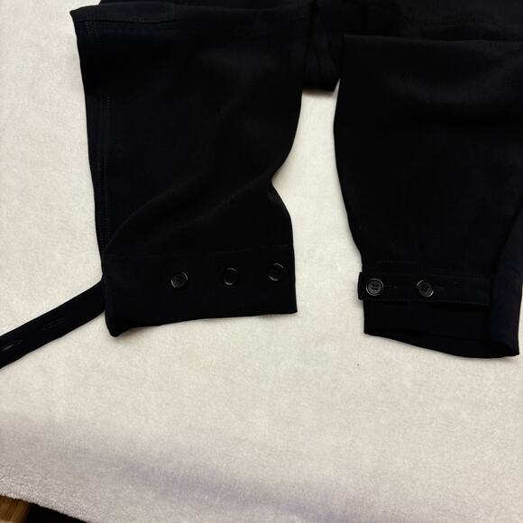 Trina Turk Barrier Islands Utility Cargo Jogger Pants Multi Pocket Black Size 4 - Picture 7 of 13